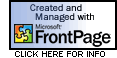 Created and Managed with Microsoft FrontPage
